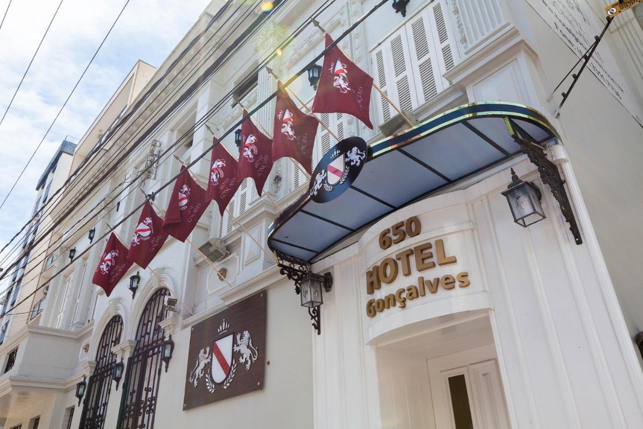 Hotel Goncalves- Proximo A Santa Casa De פורטו אלגרה מראה חיצוני תמונה